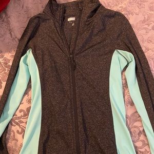 Zip-up workout jacket